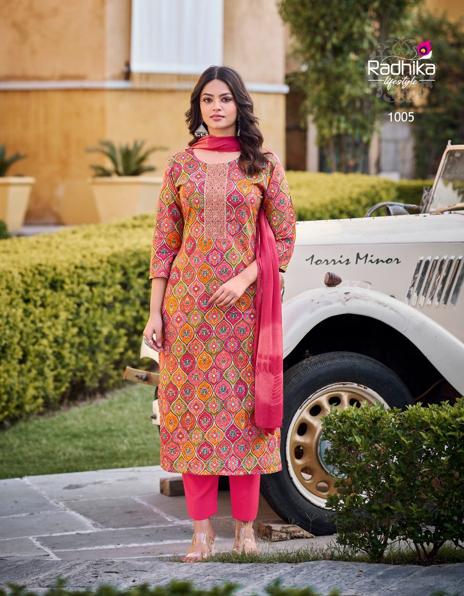 RADHIKA LIFESTYLE CASUAL VOL-1 1001 TO 1006 5