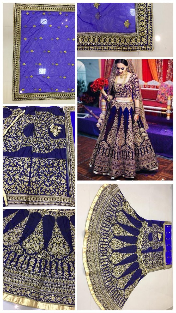 DJ Bridal Wedding Wear Lehenga DJ-112 Colors 6