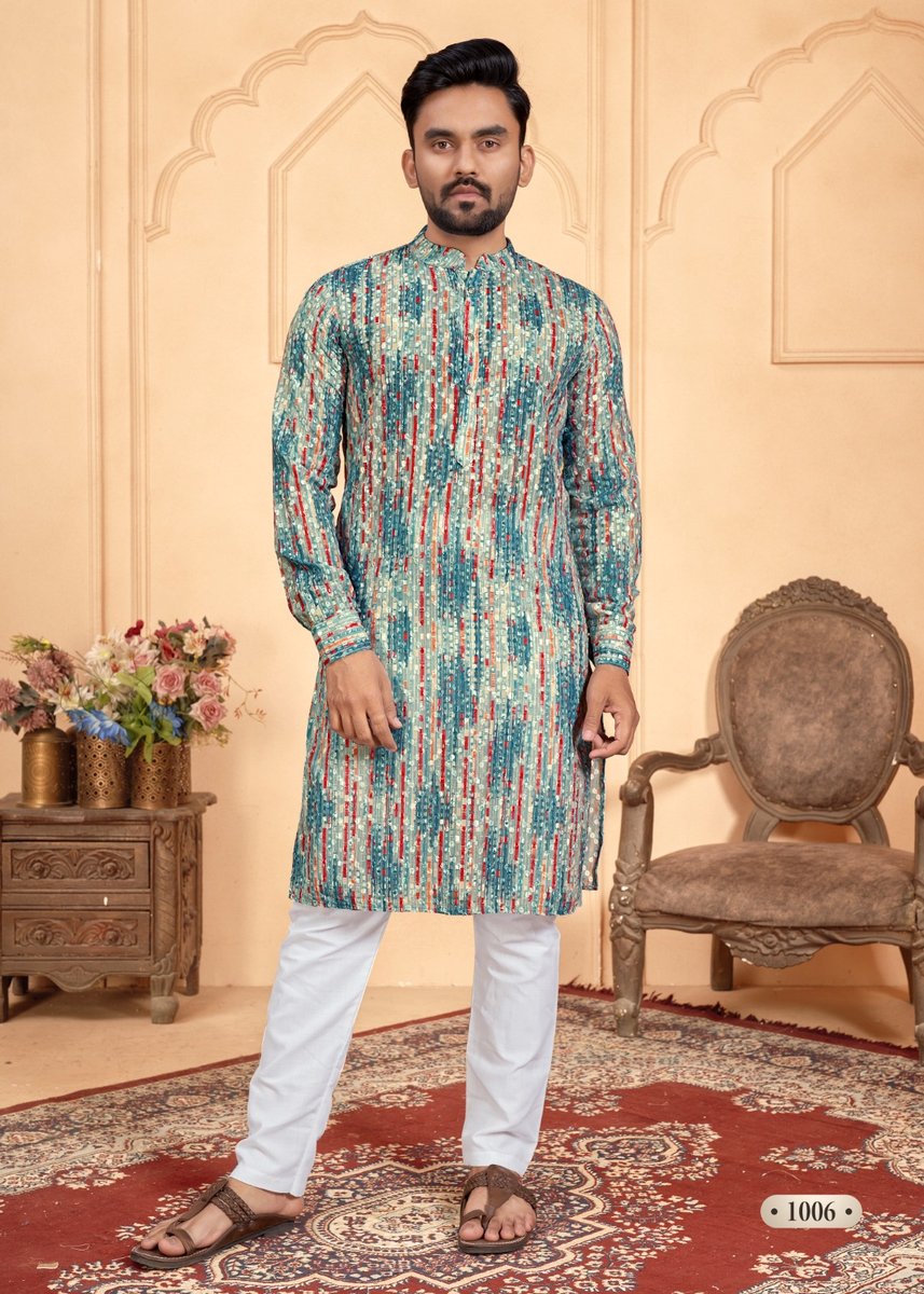 Banwery Schiffli Kurta Vol-1 1001-1008 Series 6