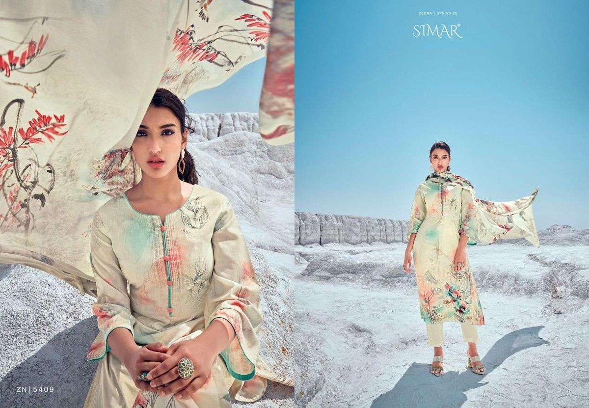 Glossy Simar Zeena 5409-5414 Series 1