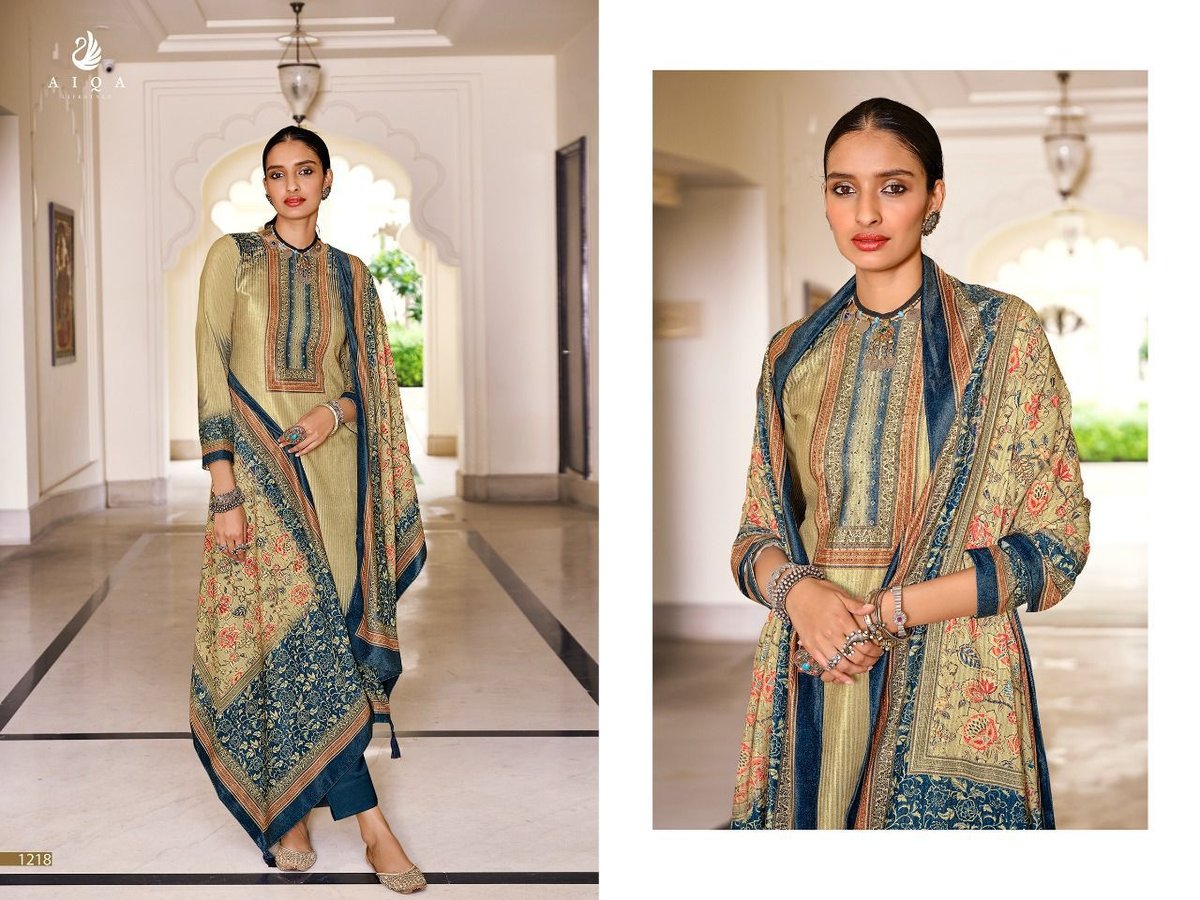 Aiqa Lifestyle Qalamkar 1216-1223 Series 3