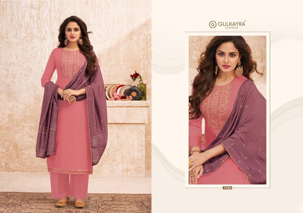Gulkayra Designer Nazm 7021-7026 Series 6