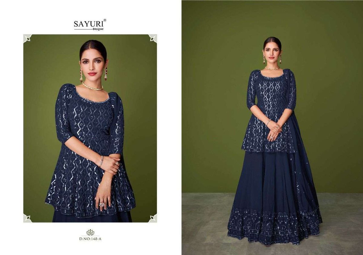 Aashirwad Sayuri Designer Murad 148 Colors 1