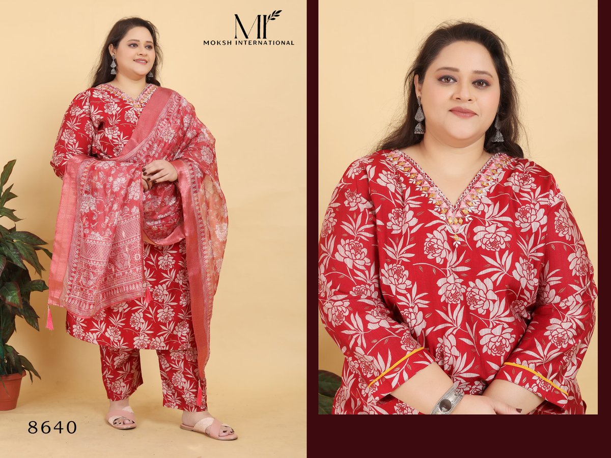 MOKSH BIG SIZE ANGLE VOL-02 8640 TO 8643 1