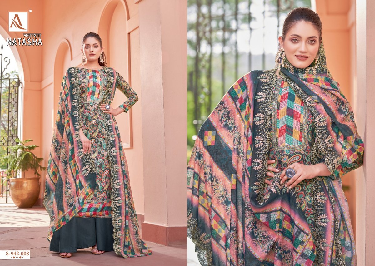 Alok Suit Natasha 942-001 to 942-008 Series 8