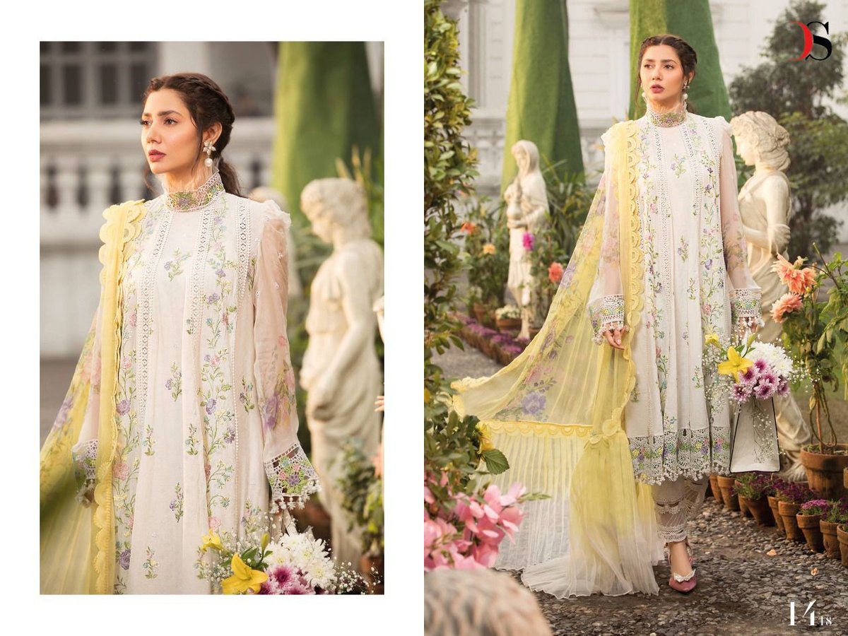 Deepsy Suits Maria B Lawn Vol-22 1411-1418 Series 8