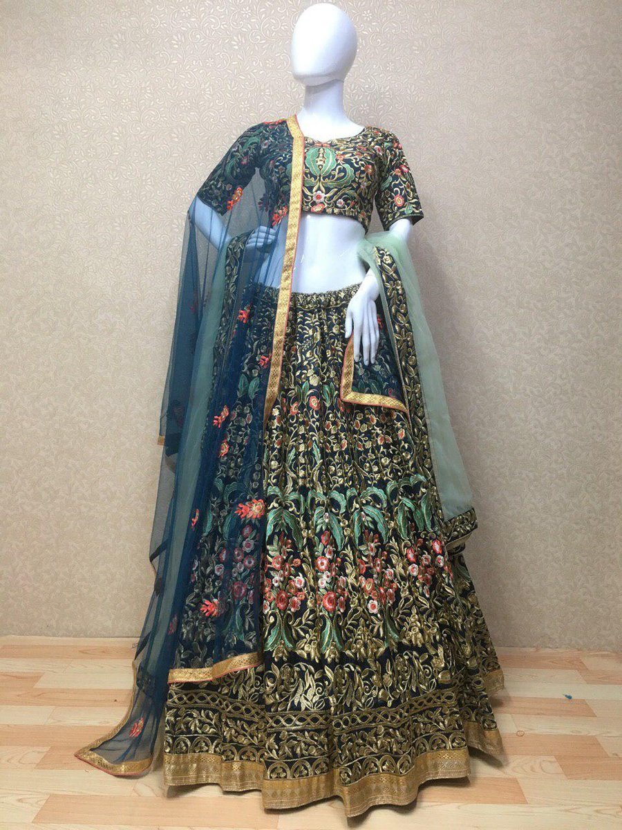 Bollywood Designer Bridal Lehenga Choli AE-1040 to 1049 Series 4