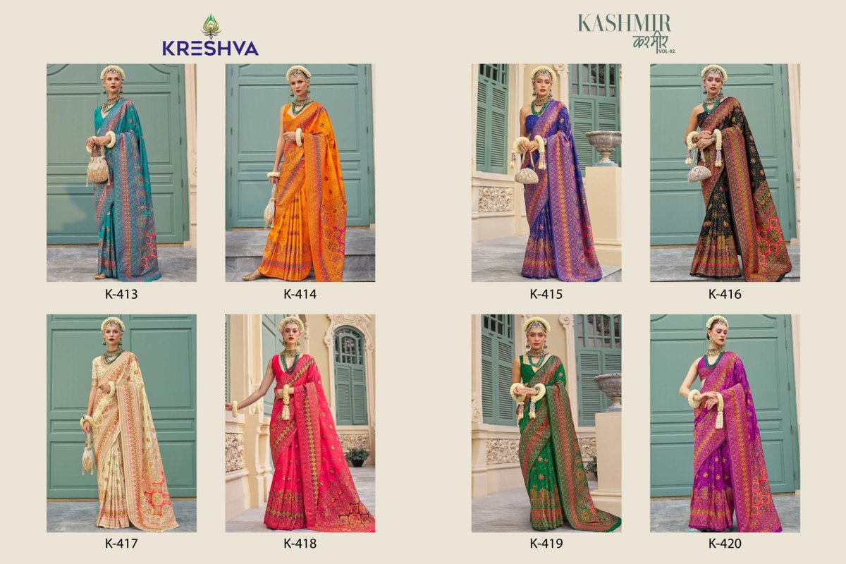 KRESHVA KASHMIR VOL-2 413 TO 420 9