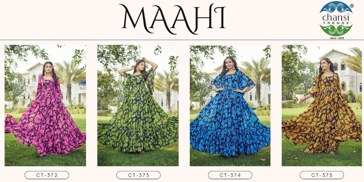 CHANSI TRENDZ MAAHI CT-372 TO CT-375 5
