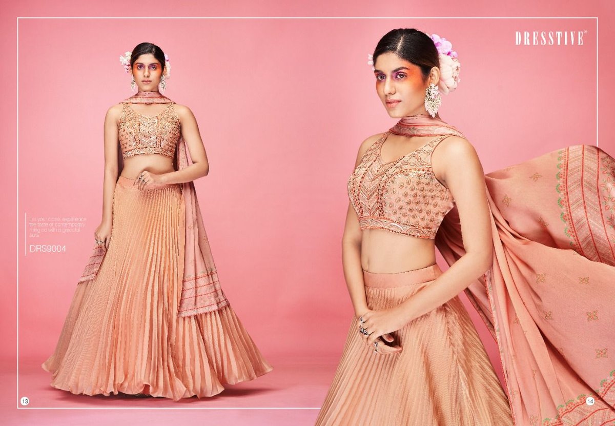 Dresstive Lehenga Solstice Vol-2 DRS-9001 to DRS-9005 Series 4