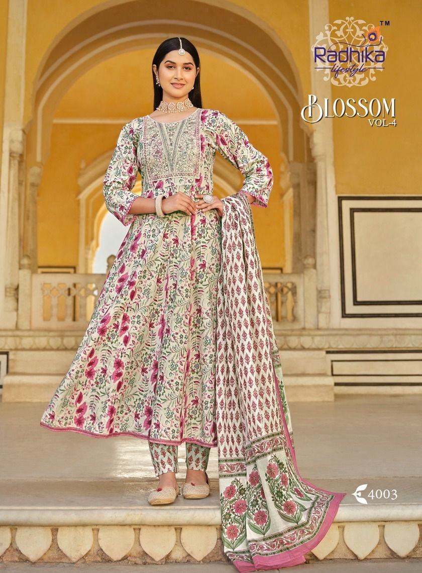 RADHIKA LIFESTYLE BLOSSOM VOL-4 4001 TO 4006 3