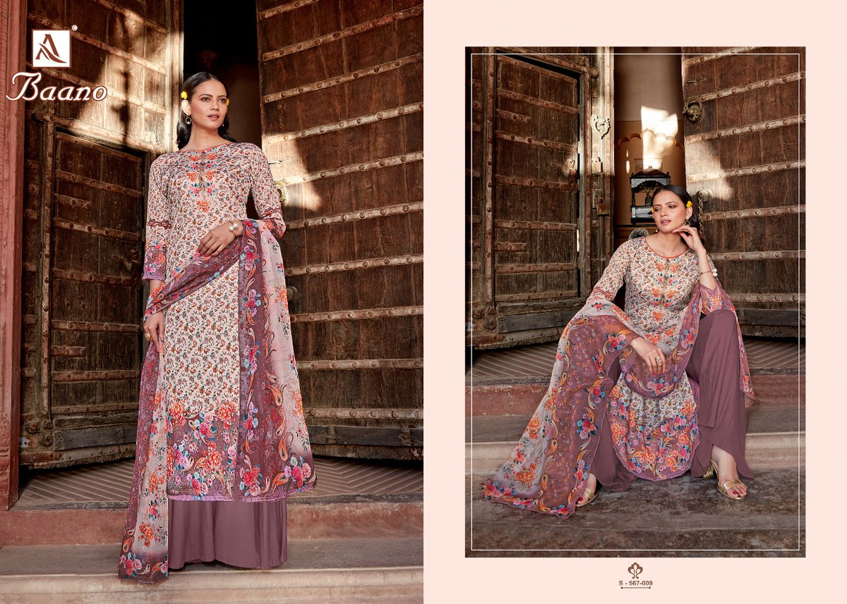 Alok Suits Baano 567-001 to 567-010 Series 9