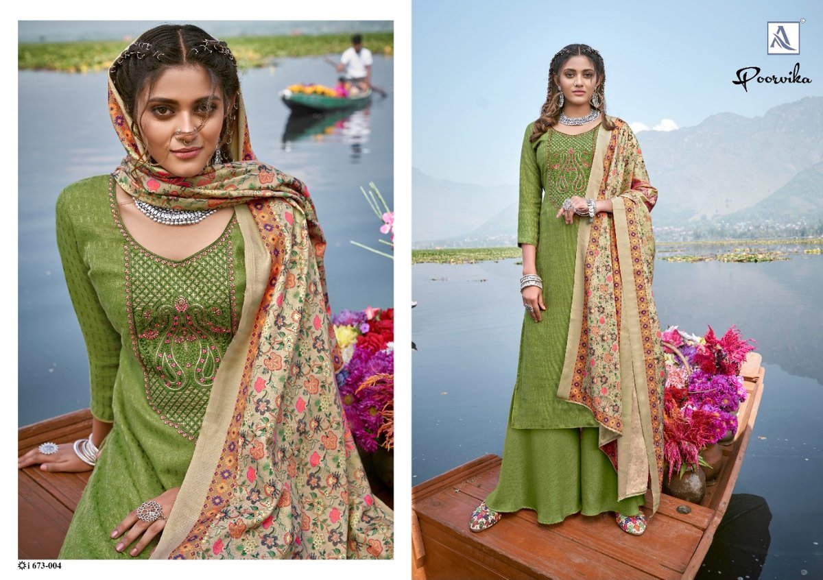 Alok Suits Poorvika 673-001-673-010 Series 4
