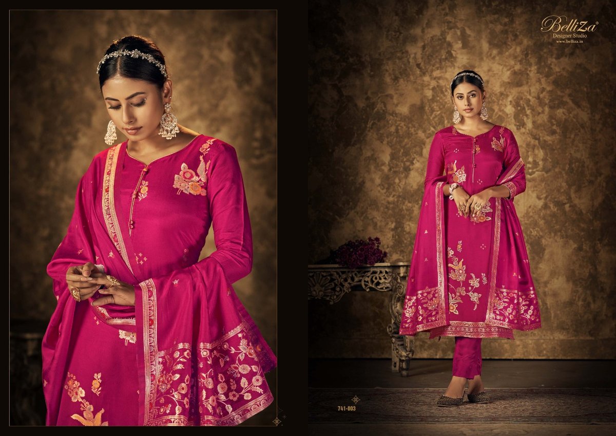 Belliza Designer Saarang 741-001 to 741-006 Series 3