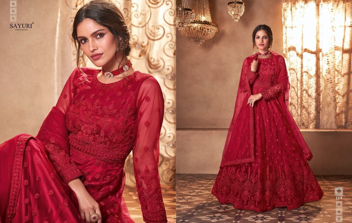Aashirwad Creation Sayuri Majesty 117-120 Series 2