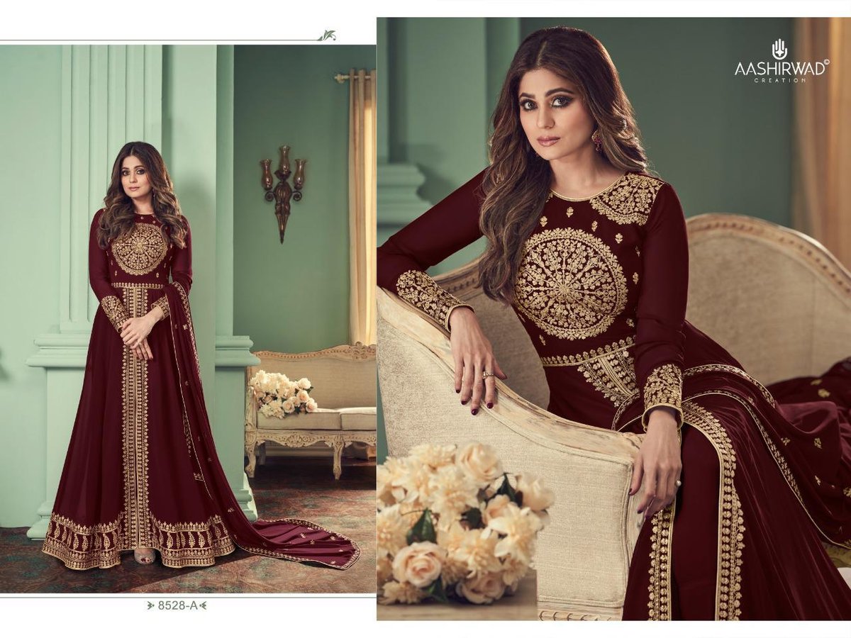Aashirwad Creation Alizza Premium Quality 8528 Colors 1