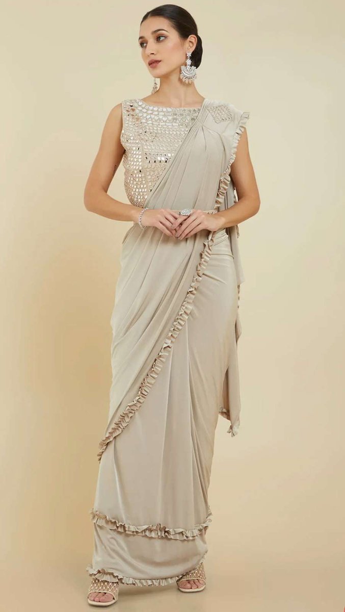 Aamoha Trendz Ready To Wear Designer Saree 214 Colors 2
