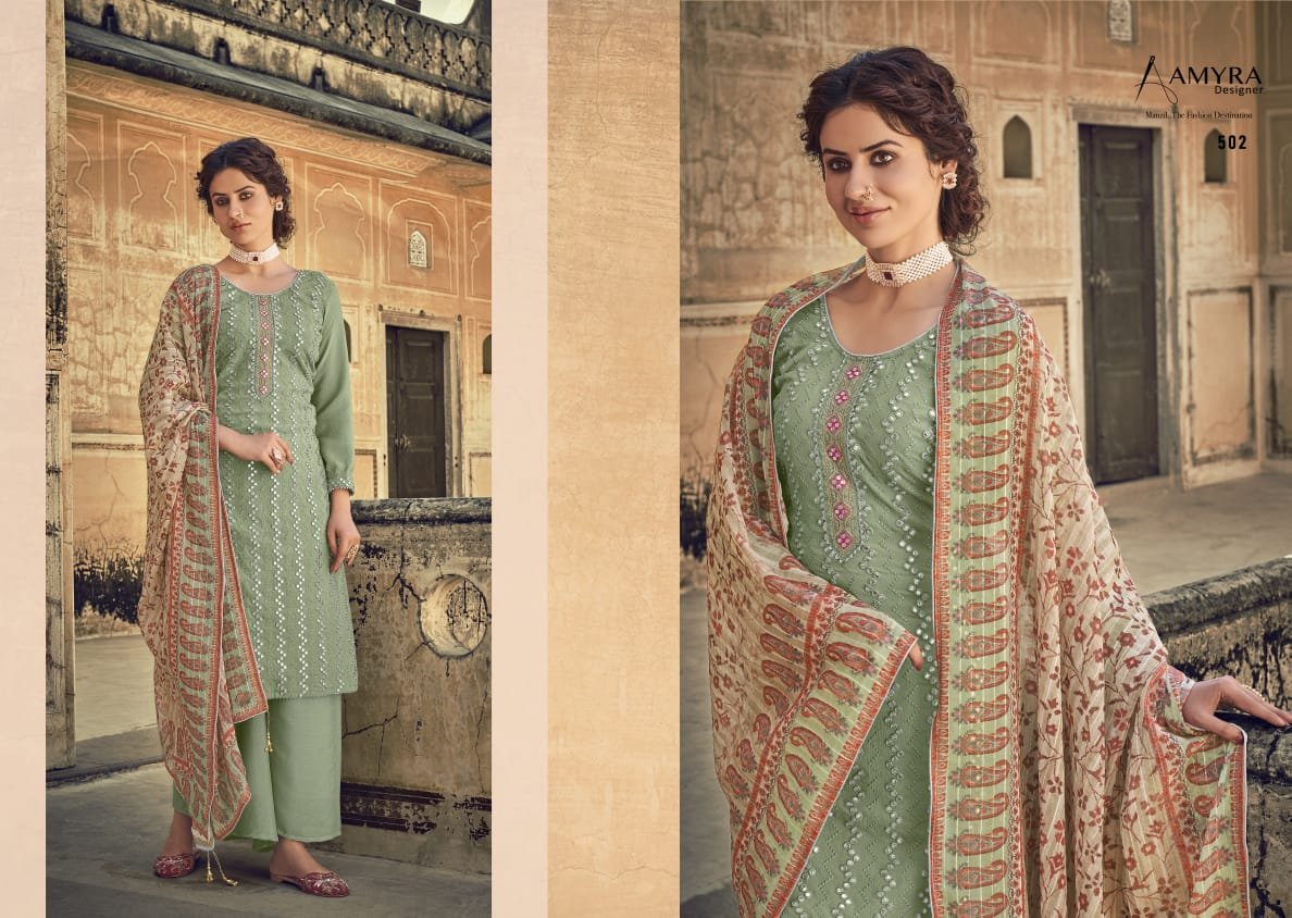 Amyra Designer Qalamkar 501-504 Series 2