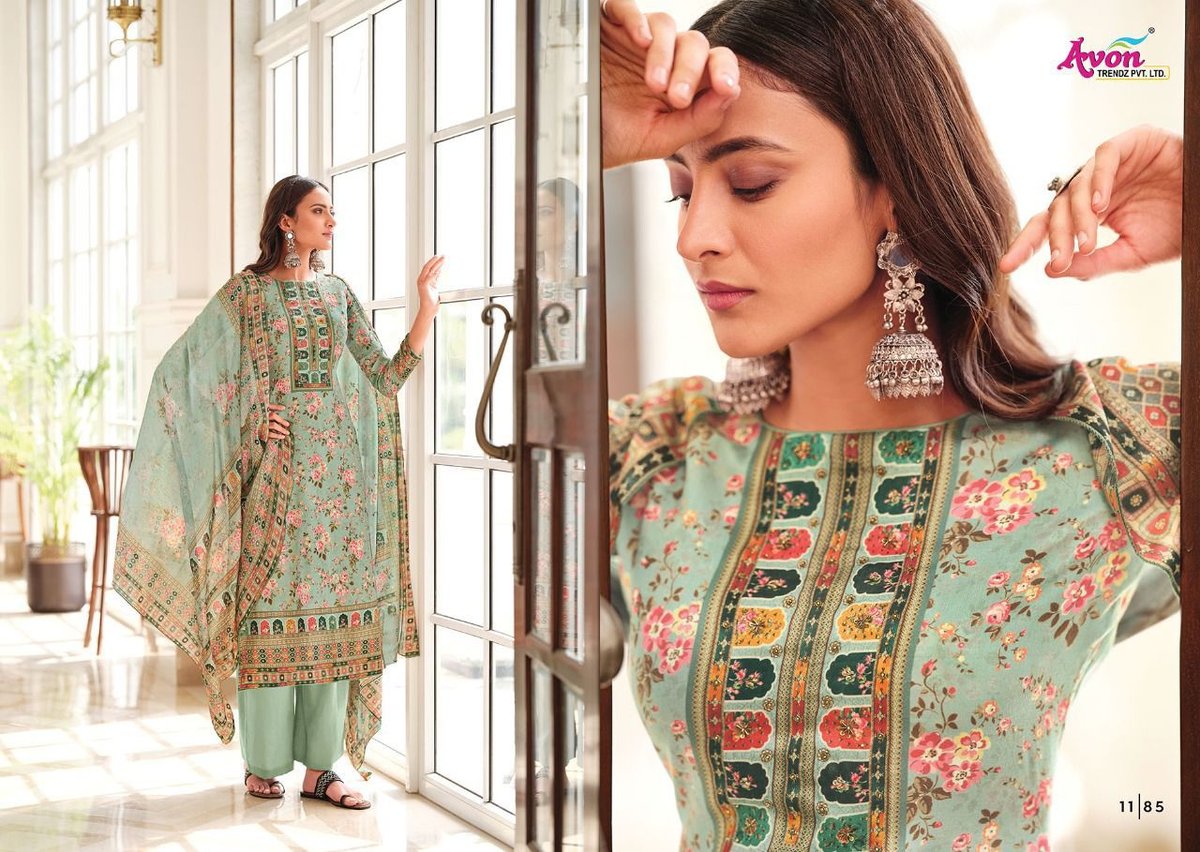 Avon Trendz Jugni Velvet 1181-1186 Series 6