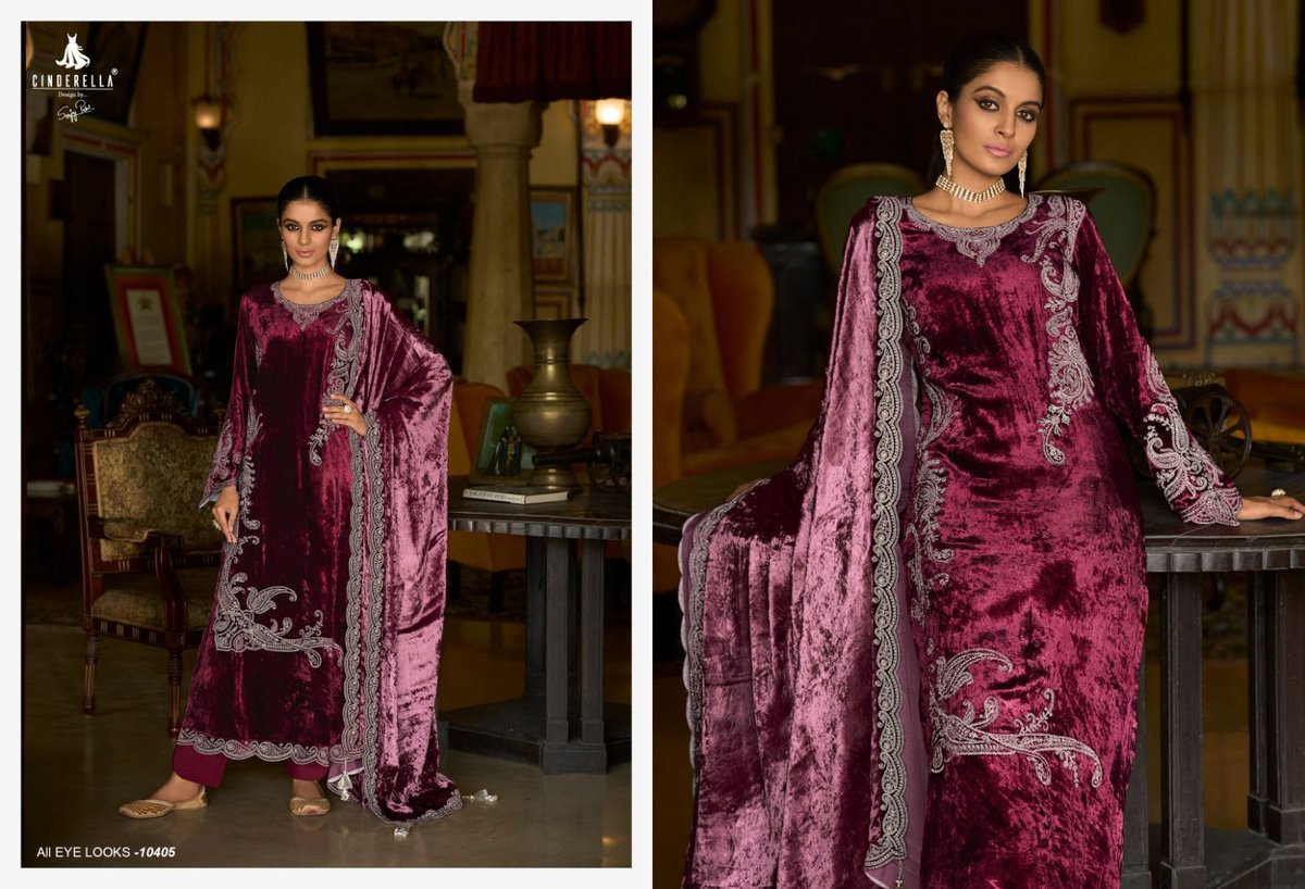 Cinderella Makhmal-E-Kahani 10405-10412 Series 1