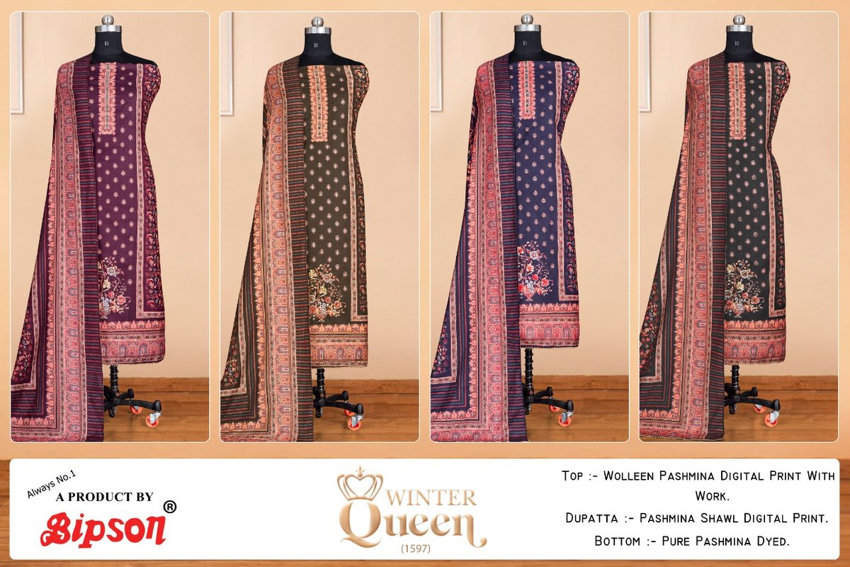 Bipson Prints Winter Queen 1597 Colors 5