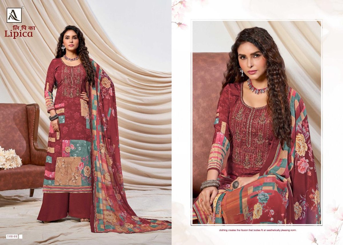 Alok Suits Lipica 810-001 To 810-010 Series 10