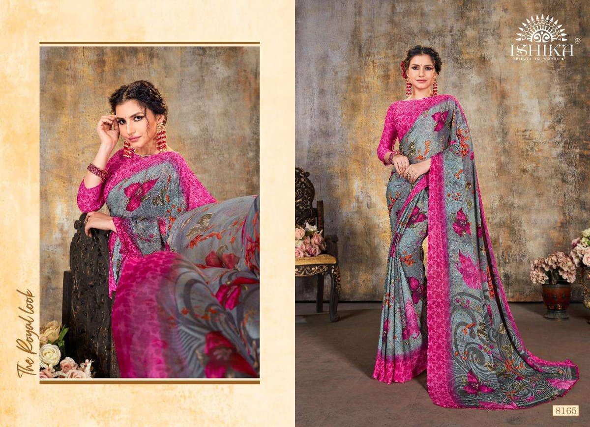 Ishika Saree Lashkara Vol-4 8161-8168 Series 5