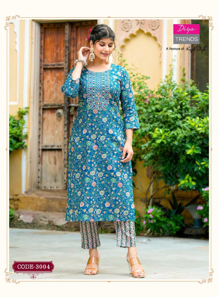 Diya Trends Cotton Candy Vol-3 3001-3008 Series 4