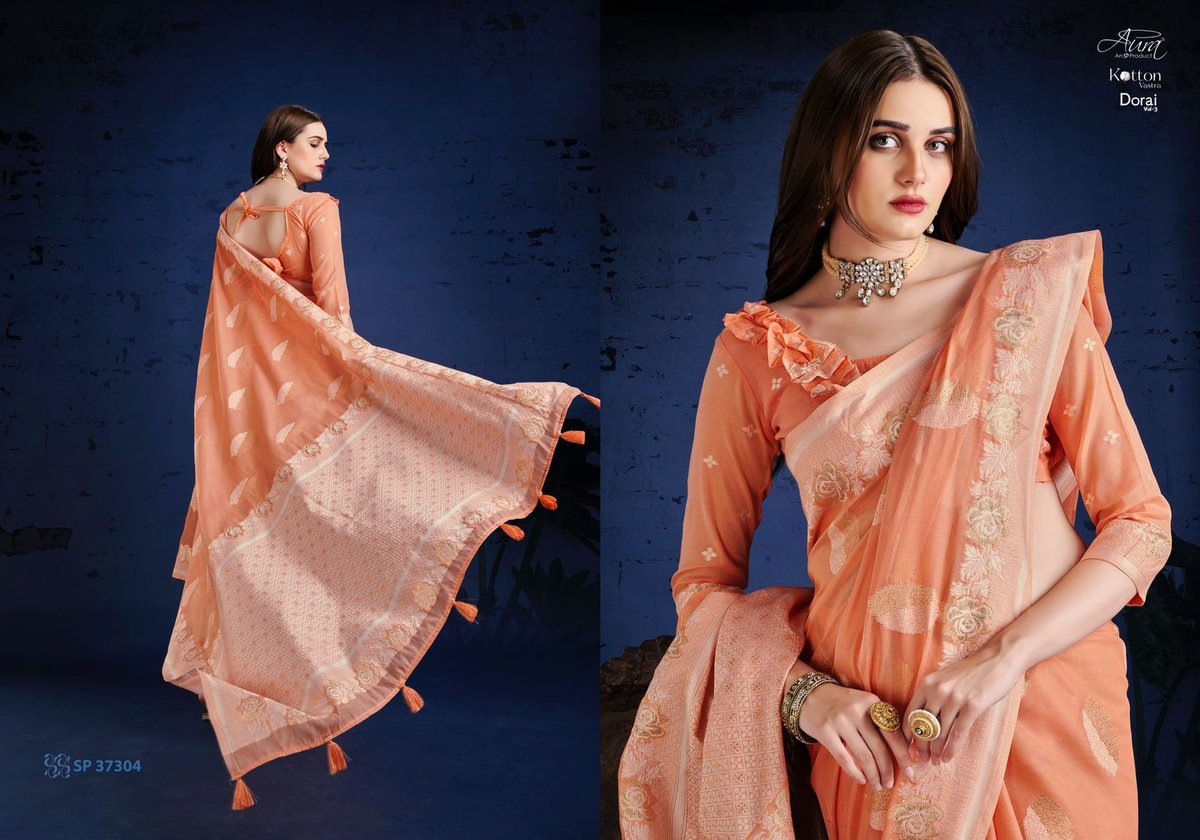Aura Saree Dorai Vol-3 37301-37306 Series 4