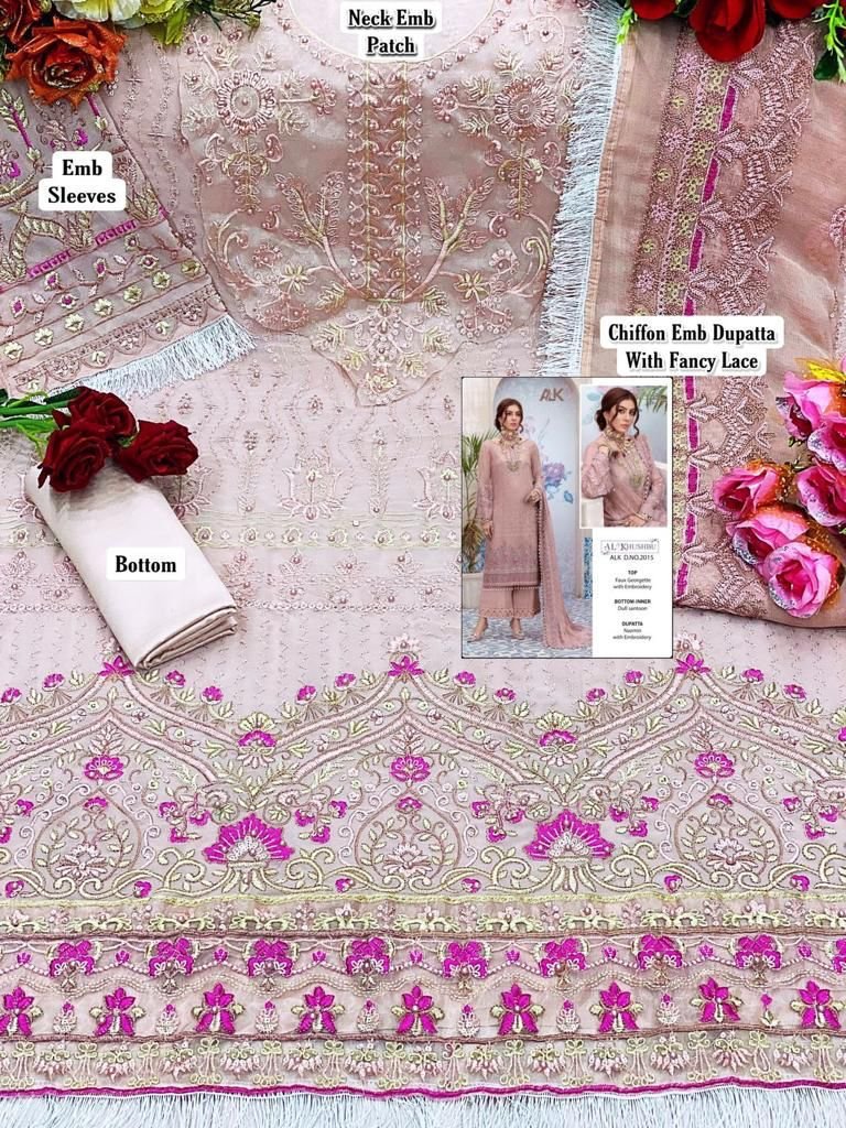 AL Khushbu Designer Suit 2015 Design 2