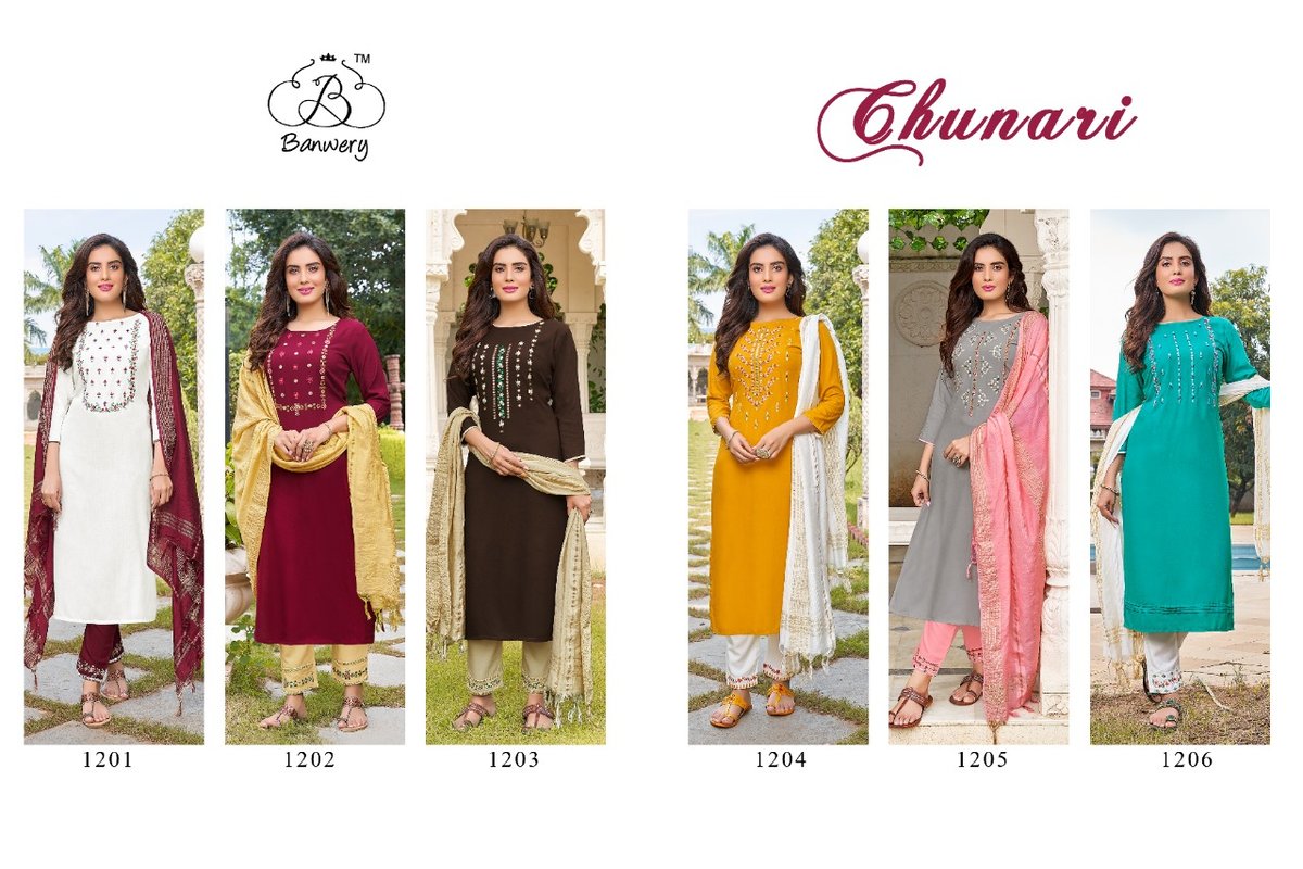 Banwery Chunari 1201-1206 Series 7