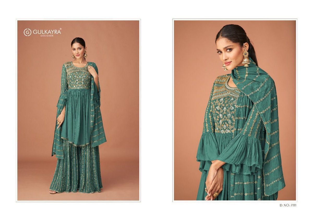Gulkayra Designer Sangini 7110-7113 Series 2
