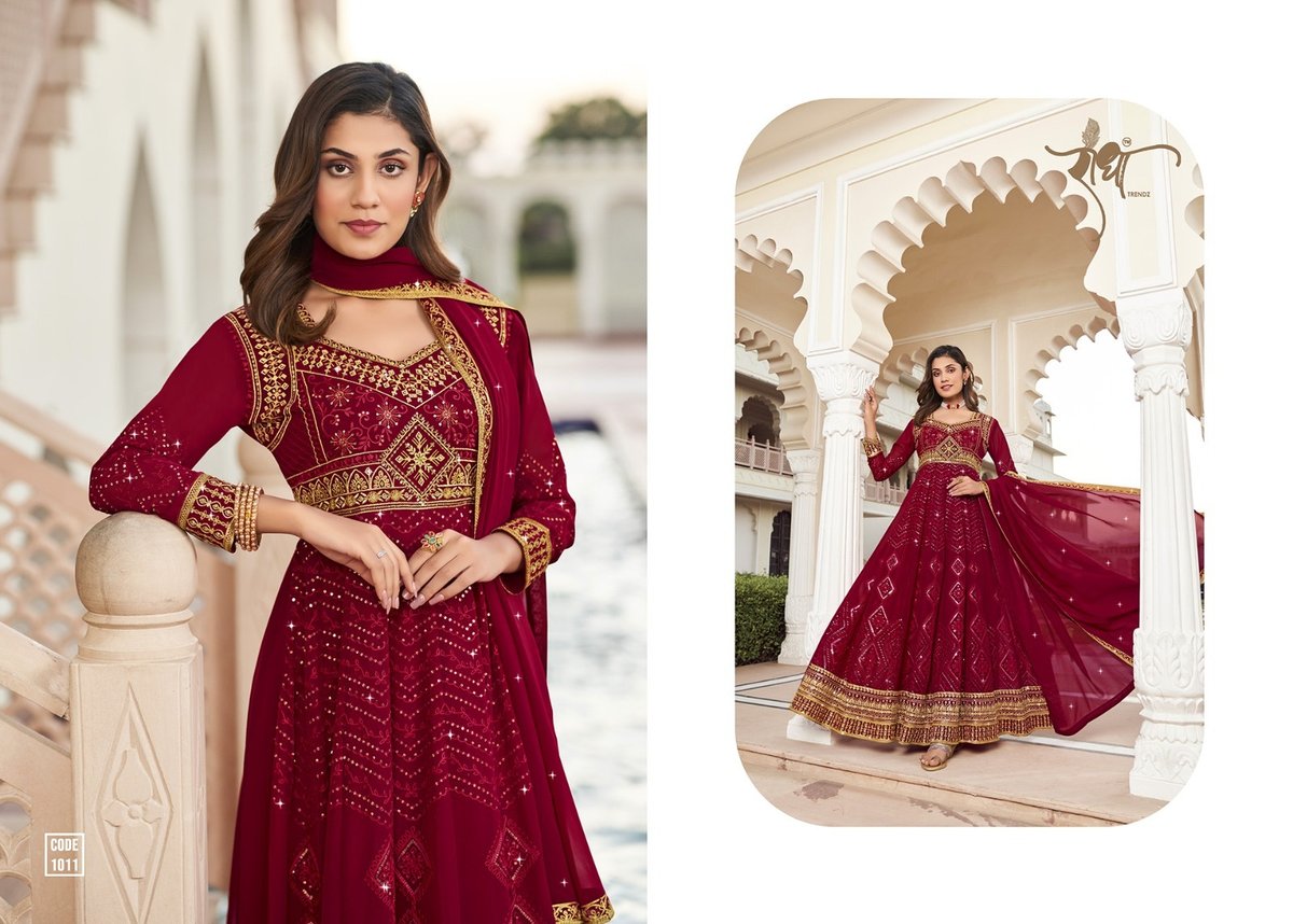 RADHA FLORAL VOL-02 1011 TO 1014 1