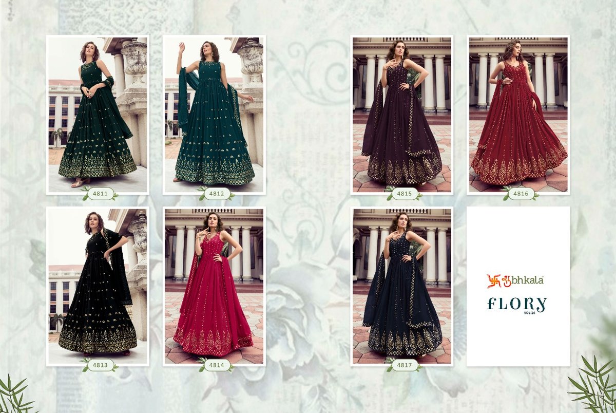 Shubhkala Flory Vol-26 4811-4817 Series 10