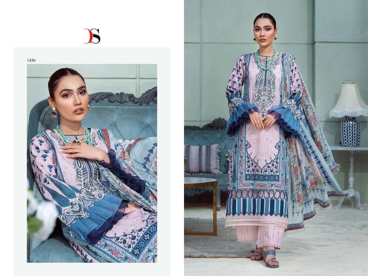 Deepsy Suits Firdous 22 Vol-3 1431-1438 Series 6