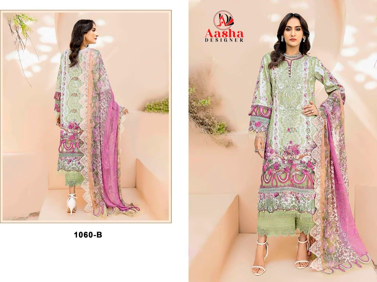 AASHA DESIGNER NEEDLE WONDER VOL-5 1060-A TO 1060-B 2
