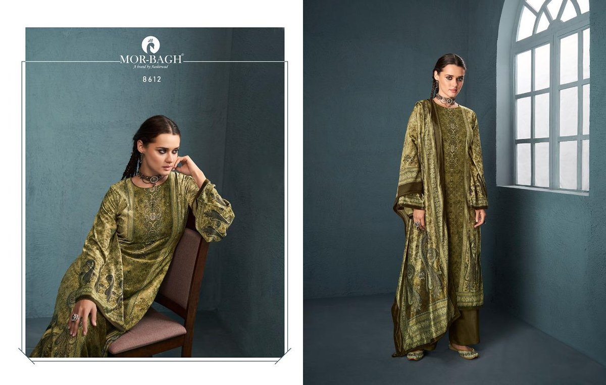 Aashirwad Creation Mor Bagh Mehran 8612-8619 Series 1