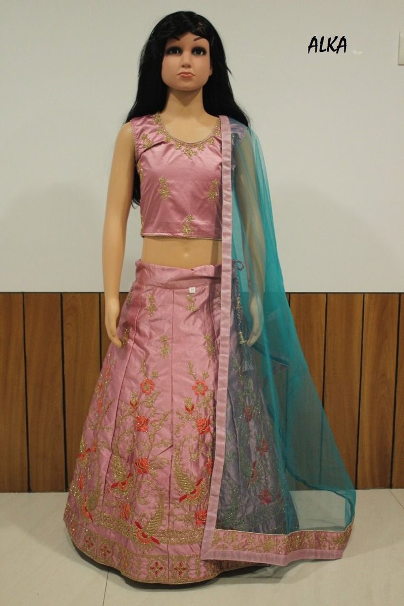 Alka Kidswear Lehenga Vol-17 175-178 Series 4