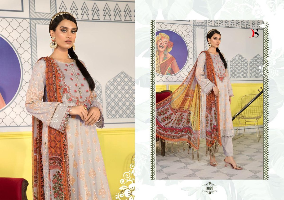Deepsy Suits Maria.B.M Prints-21 1081-1088 Series 8
