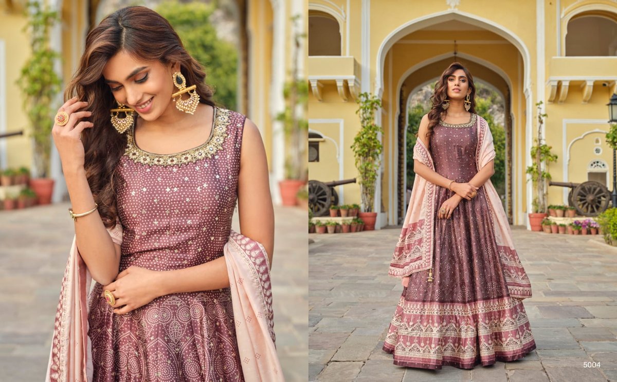 Virasat Gowns Rathrani 5001-5005 Series 4