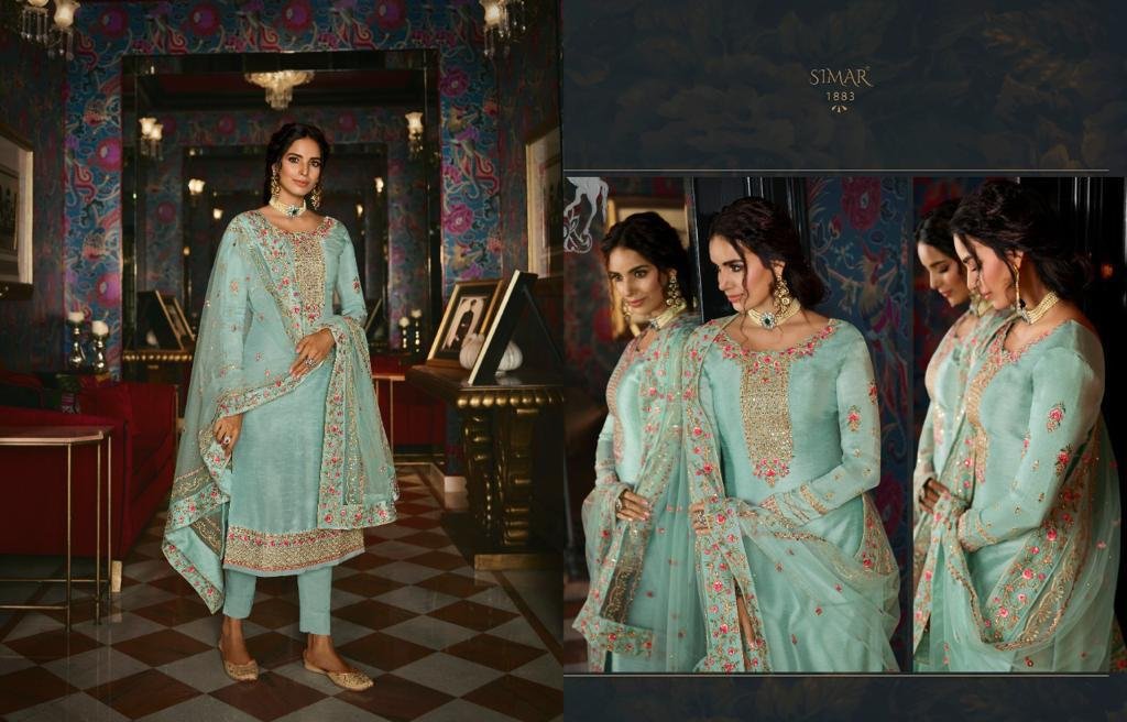 Glossy Simar Motif 1881-1888 Series 3