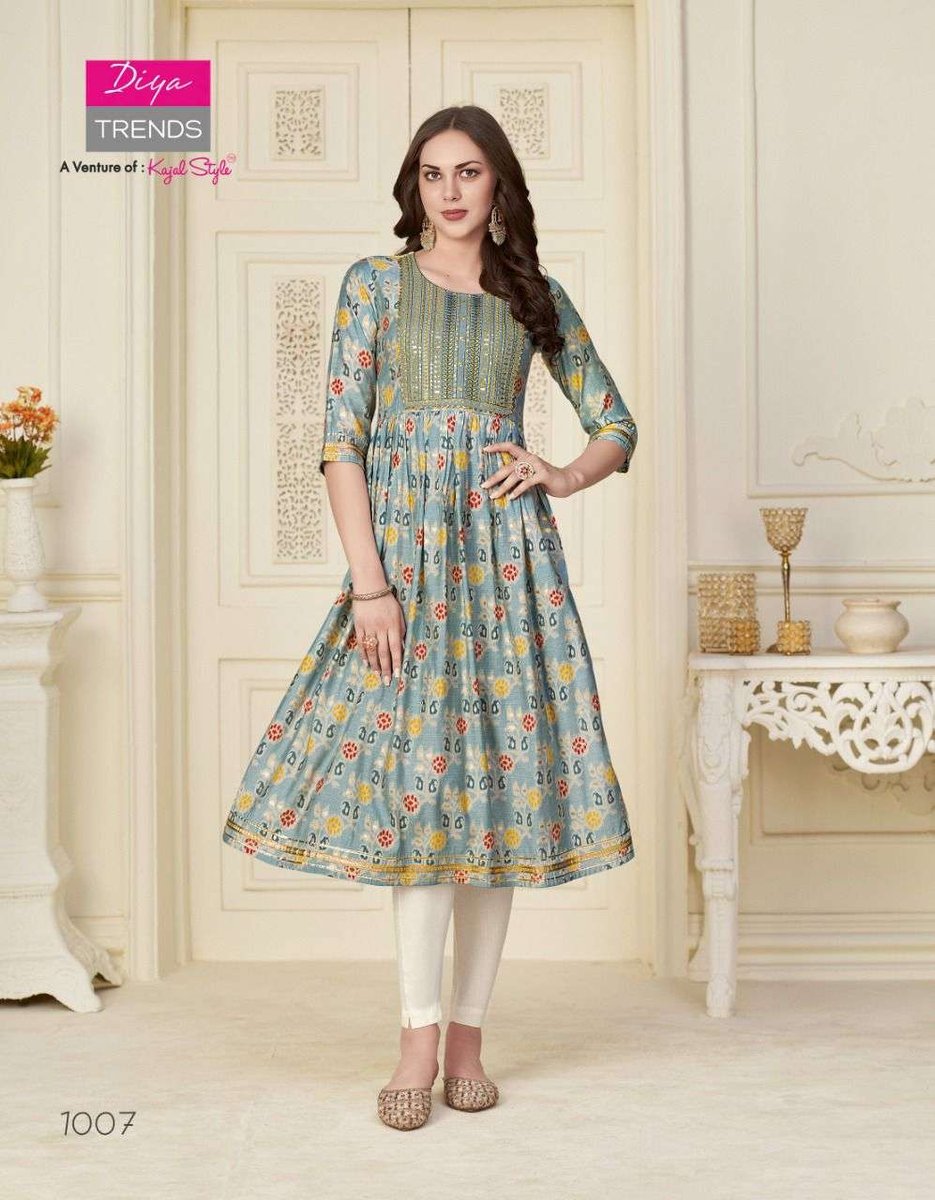 Diya Trends Samora Vol-1 1001-1010 Series 7