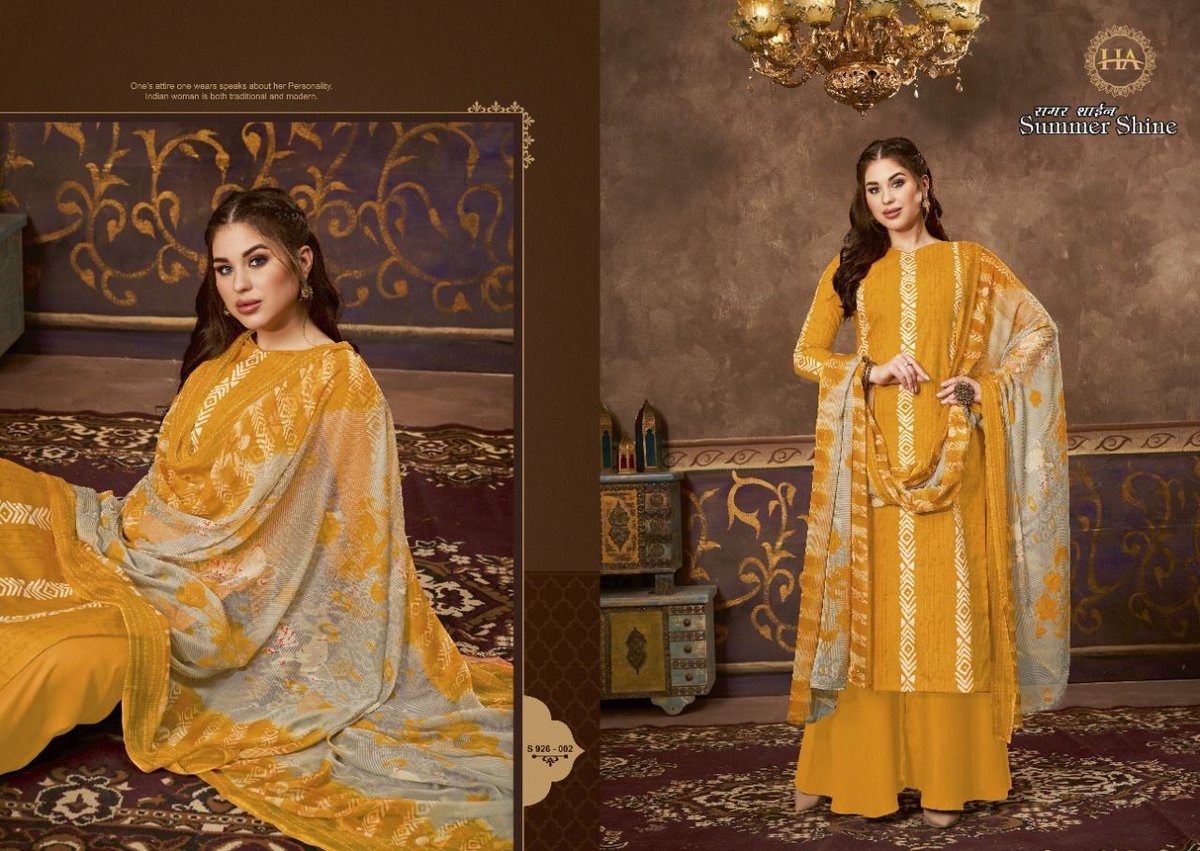 Harshit Fashion Summer Shine 926-001 to 926-008 Series 2