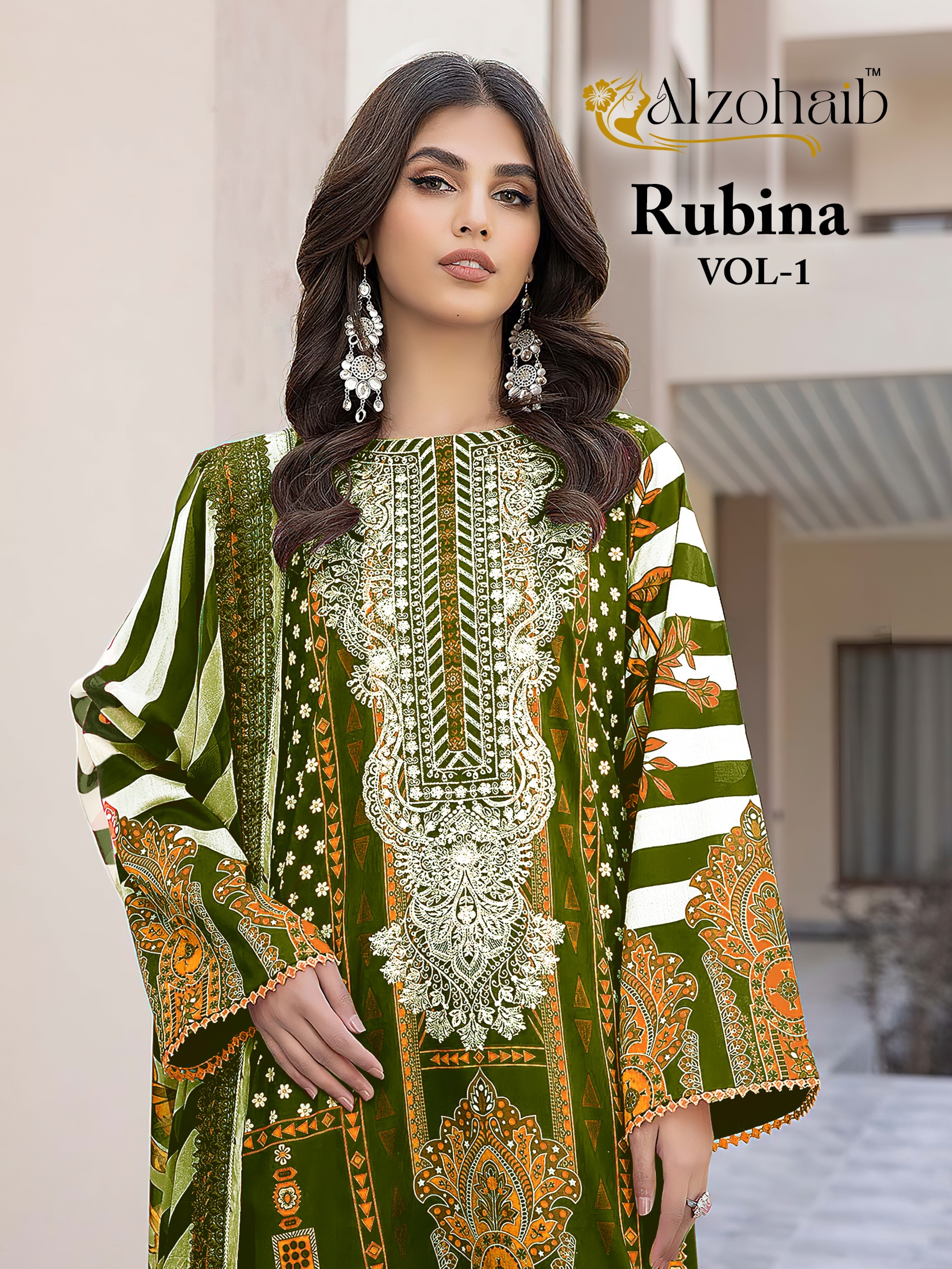 ALZOHAIB RUBINA VOL 1 AZ-1220-1220 A- 1220 B-1220 C-1220 D 1