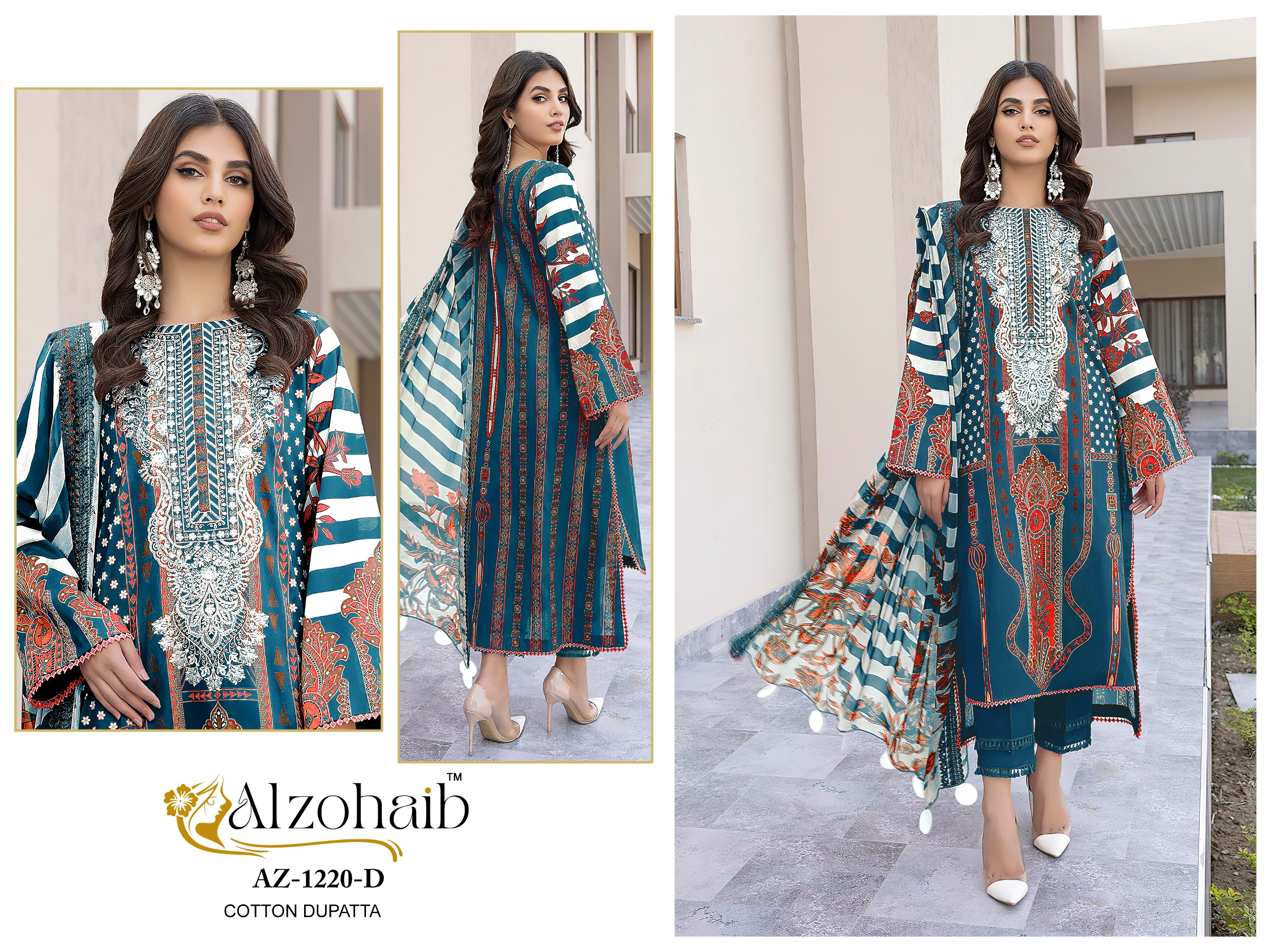 ALZOHAIB RUBINA VOL 1 AZ-1220-1220 A- 1220 B-1220 C-1220 D 5