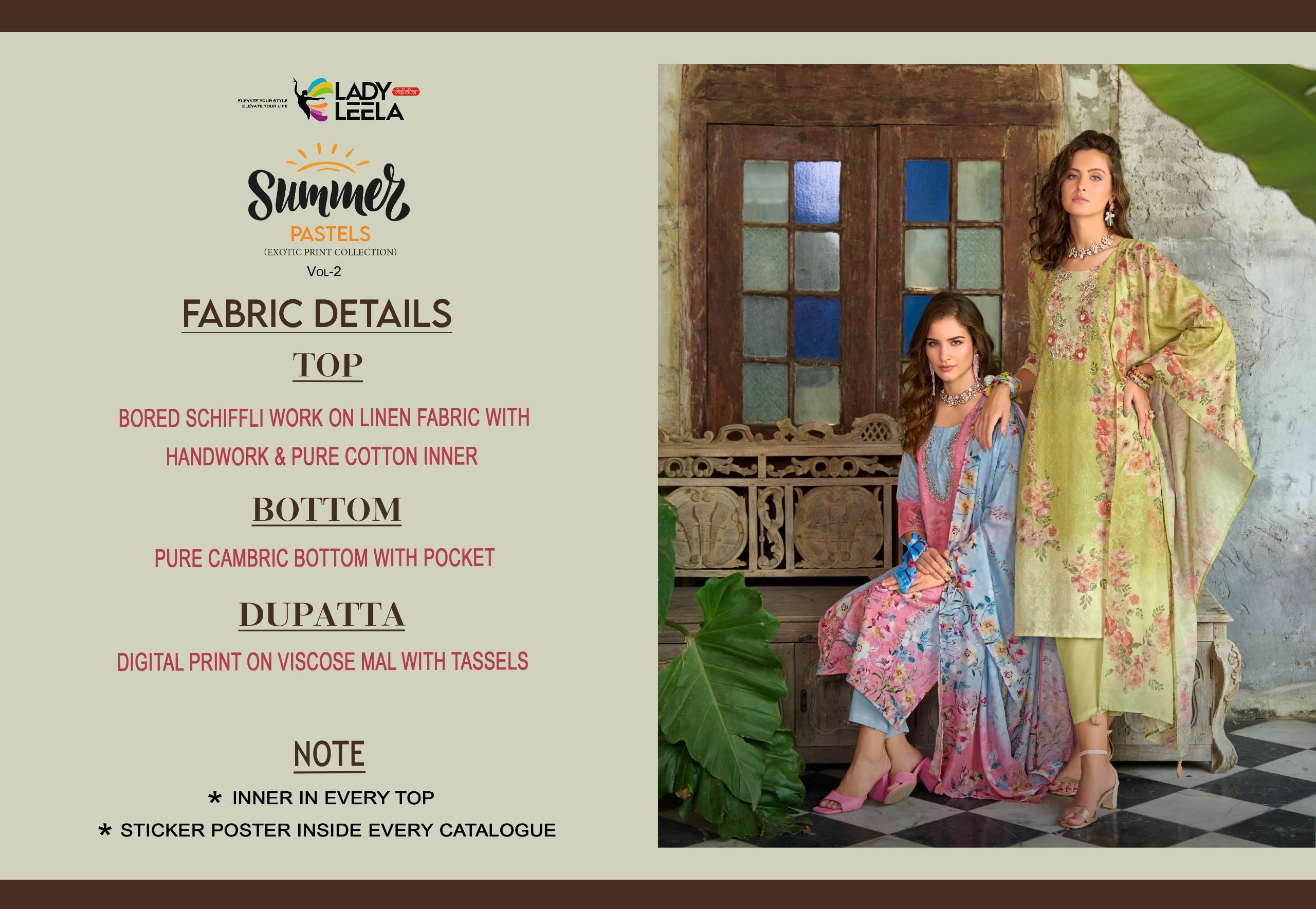 LADY LEELA SUMMER PASTELS-2 8