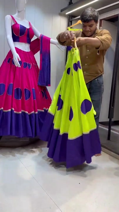 AS PRESENT READYMADE LEHENGA CHOLI PURE JAM COTTON SERIES RASGULLA 6