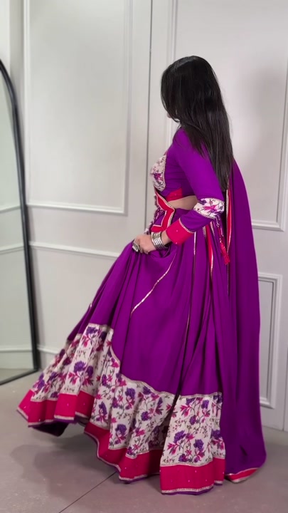 Navratri floral  Readymade lehenga choli series 1618 2