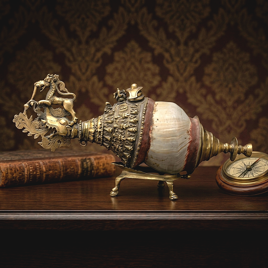 Brass decorative pot by Craftsview